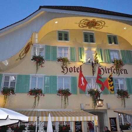 Hotel Hirschen Лангнау Екстериор снимка